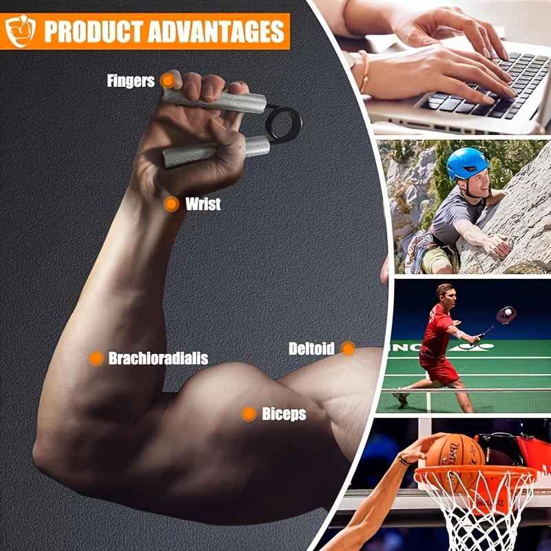 Heavy Hand Gripper Muscle Recovery Muscle Strength Training Device Carpal Expander Finger Rehabilitation Carpal Hand Gripper